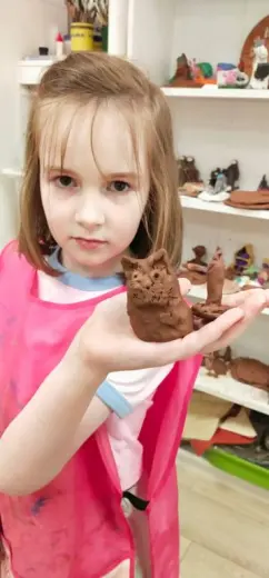 Лепим свистульки из глины
