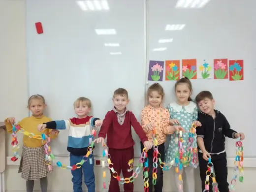 Поделка Новогодняя гирлянда