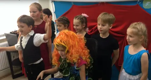 The Singing Mermaid. Juniors