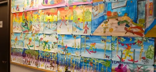 Пасхальная выставка работ учеников Acadia School
