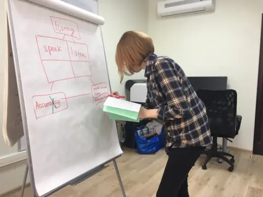 A group where English-only lessons are possible!