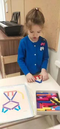 Работа с палочками Кюизенера