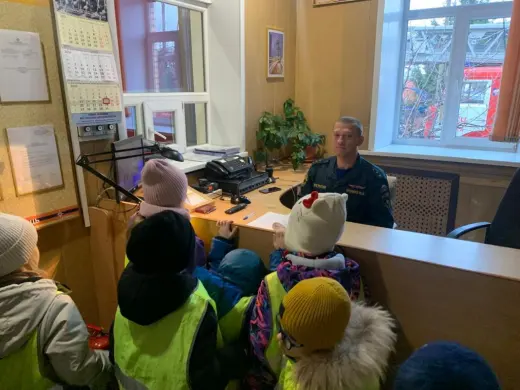экскурсия в пожарную часть