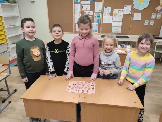 Повторяем алфавит и собираем пазл