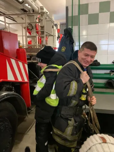 экскурсия в пожарную часть