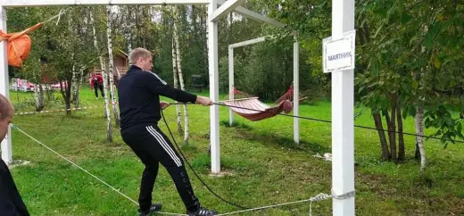 День Семьи. Горизонтальный маятник