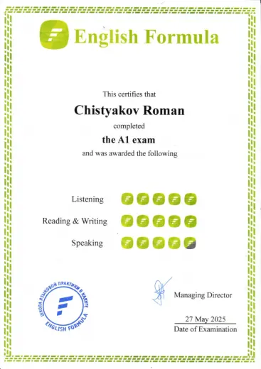 Chistyakov Roman A1
