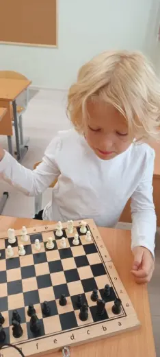 знакомство с шахматами