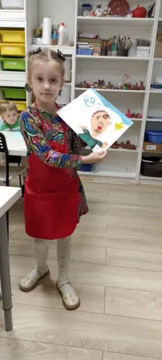 рисуем папу