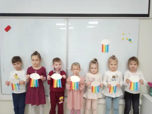 поделка Радуга