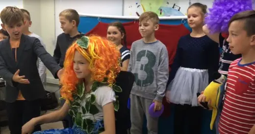 The Singing Mermaid. Juniors