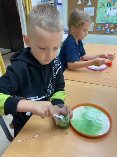 Опыт на молоке