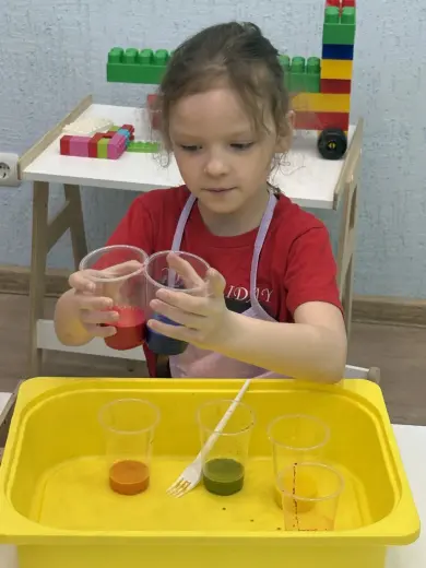опыт с красками-5