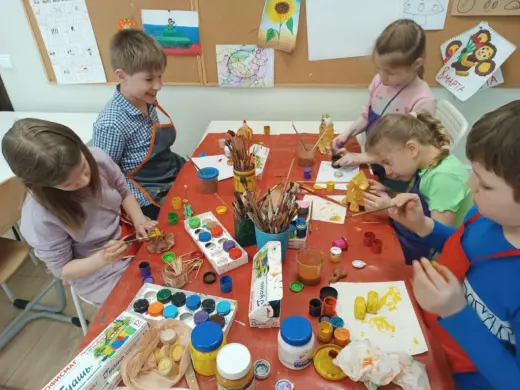 Урок по лепке из глины