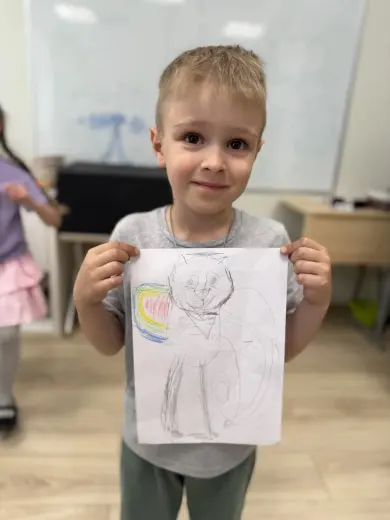 рисунок кота