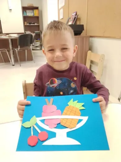 Композиция Ваза с фруктами