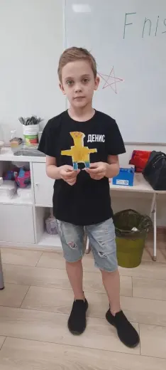 поделка лыжник-4