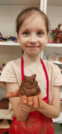 Лепим свистульки из глины