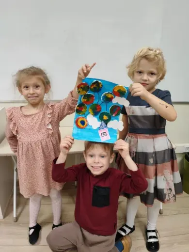 поделка из ватных дисков