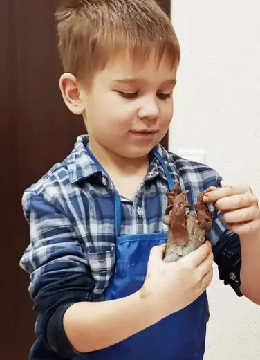 Декорирование глиняных изделий — Добрыня