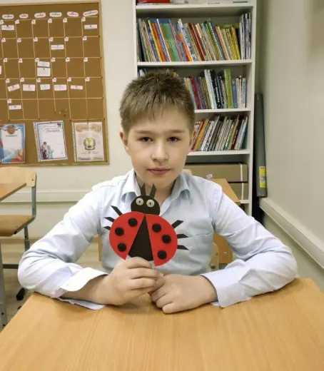 поделка Пуговицы