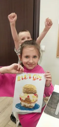 Рисуем бургеры