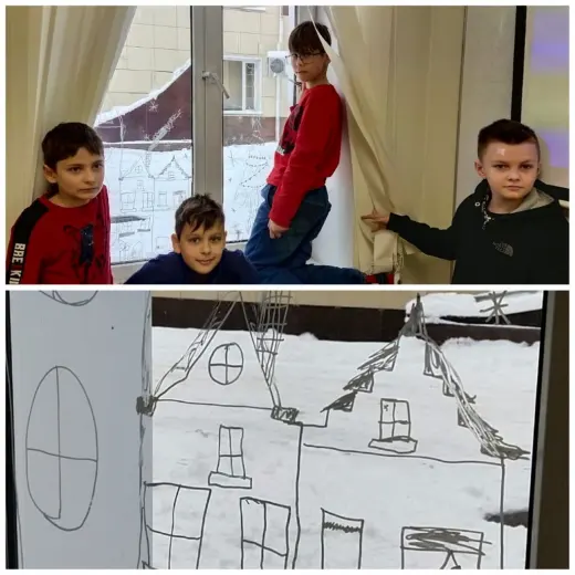 Рисуем узоры на окнах
