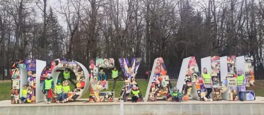 Прогулка по парку Музея Космонавтики