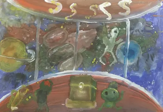 Космические рисунки